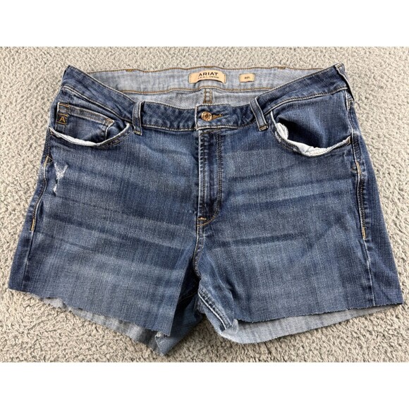 Ariat Pants - Ariat Juliana Slim Cut Off Shorts Womens 34 Waist 3.5" Inseam High Rise Western